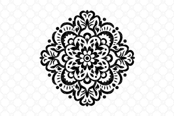 Download Indian Rangoli SVG, Decorative Art, 018 - Svg Collection