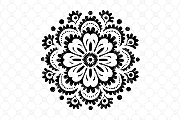 Download Indian Rangoli SVG, Decorative Art, 087 - Svg Collection