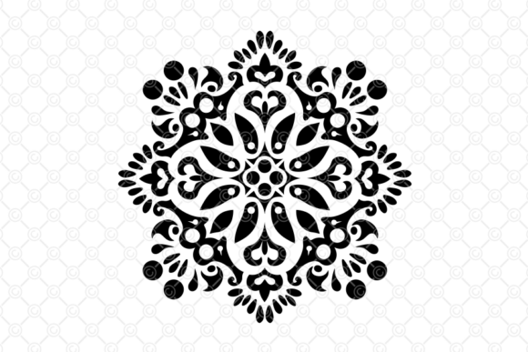 Download Indian Rangoli SVG, Decorative Art, 039 - Svg Collection