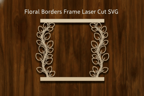 Download Floral Frame Laser Cut SVG - Svg Collection