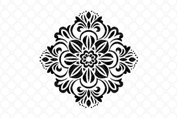 Download Indian Rangoli SVG, Decorative Art, 041 - Svg Collection