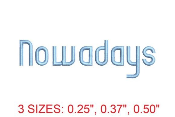 Download Nowadays Font - Nowadays font Collection