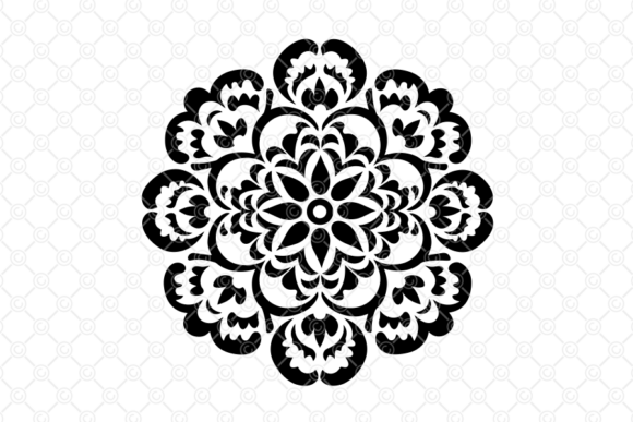 Download Indian Rangoli SVG, Decorative Art, 037 - Svg Collection