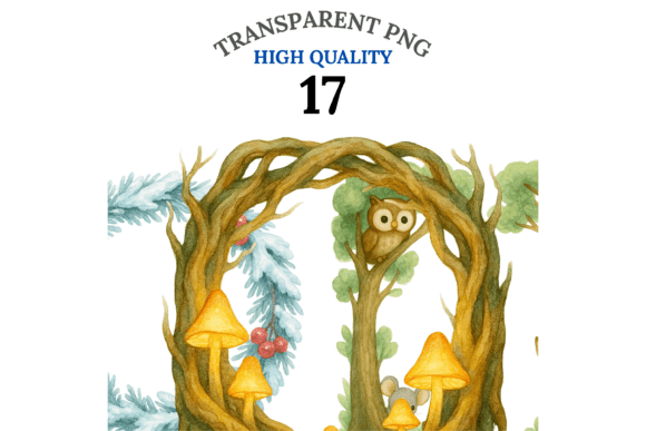 Download 17 Forest Frames Clipart - Forest Collection