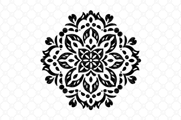 Download Indian Rangoli SVG, Decorative Art, 023 - Svg Collection