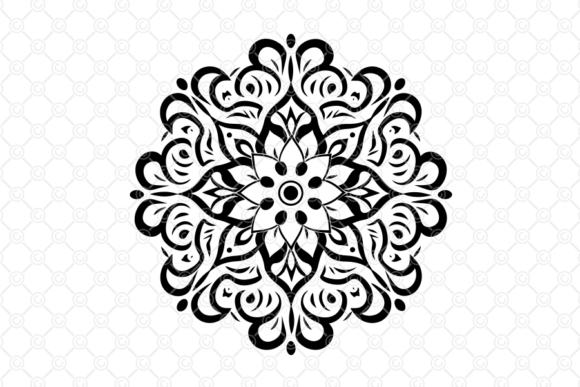 Download Indian Rangoli SVG, Decorative Art, 091 - Svg Collection