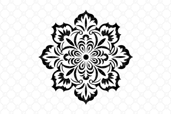 Download Indian Rangoli SVG, Decorative Art, 071 - Svg Collection
