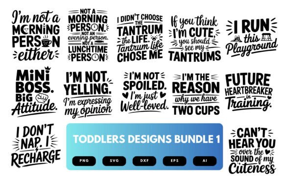 Download Toddler SVG Bundle - Svg Collection