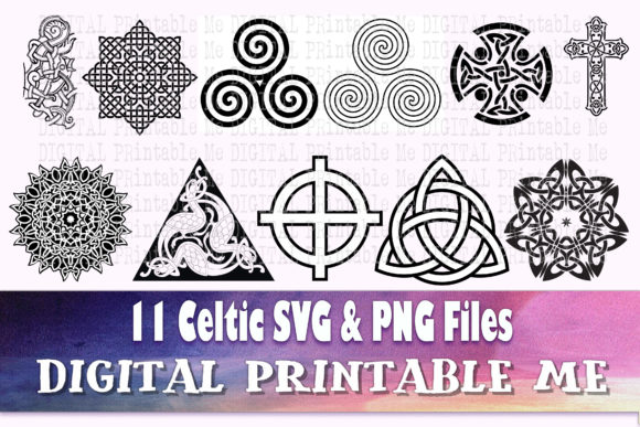 Download Celtic Svg, Silhouette Bundle, 12, Knot - Svg Collection