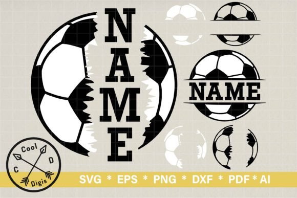 Download Soccer Ball Name SVG Clipart for Cricut - Svg Collection