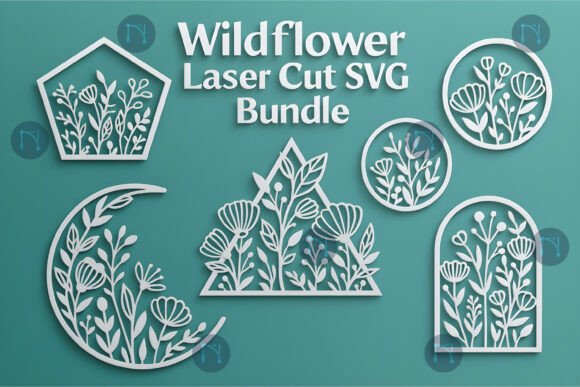 Download Wildflower Laser Cut SVG Bundle - Svg Collection