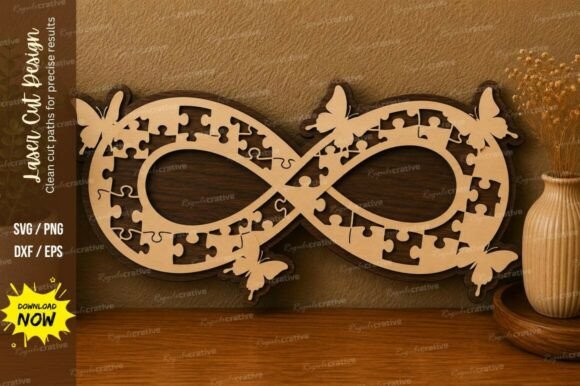 Download Infinity Puzzle Art Laser Cut Svg File - Svg Collection