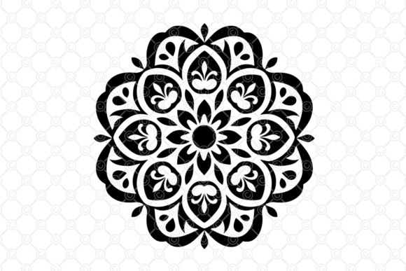 Download Indian Rangoli SVG, Decorative Art, 058 - Svg Collection