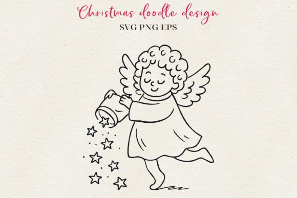 Download Hand-Drawn Christmas Character SVG PNG - Svg Collection