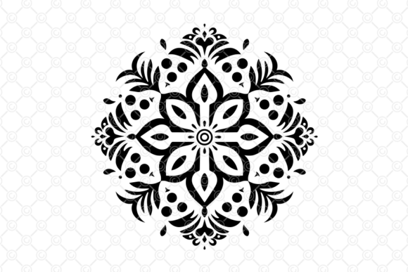 Download Indian Rangoli SVG, Decorative Art, 103 - Svg Collection