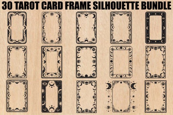 Download Tarot Card Frame SVG Bundle - Svg Collection