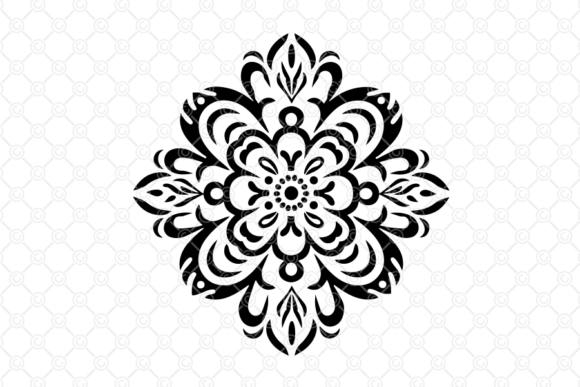 Download Indian Rangoli SVG, Decorative Art, 054 - Svg Collection