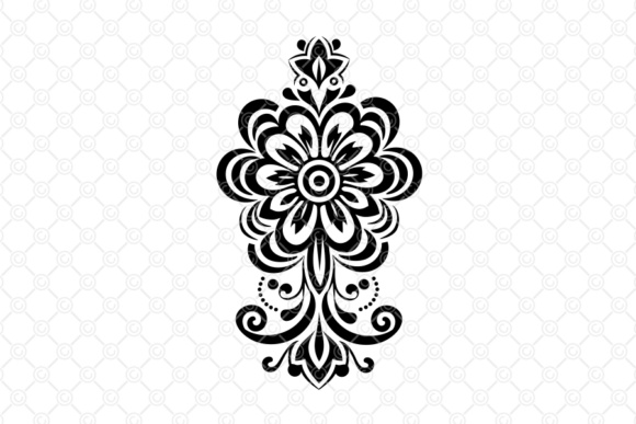 Download Indian Rangoli SVG, Decorative Art, 099 - Svg Collection