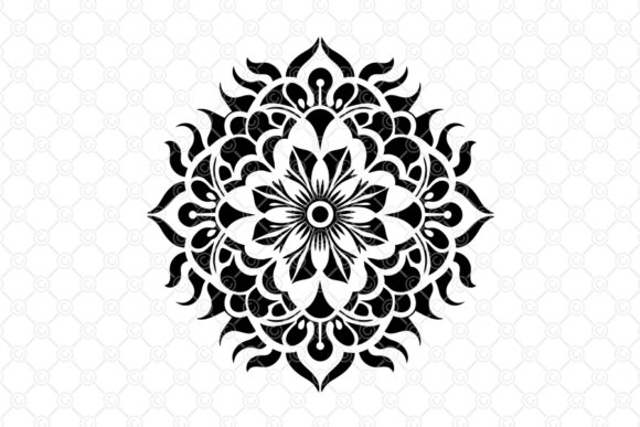 Download Indian Rangoli SVG, Decorative Art, 096 - Svg Collection