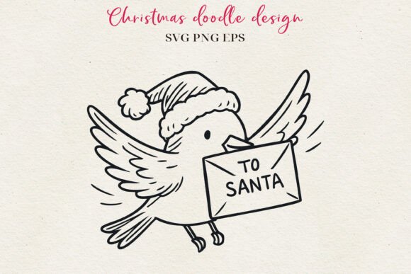 Download Hand-Drawn Christmas Character SVG PNG - Svg Collection