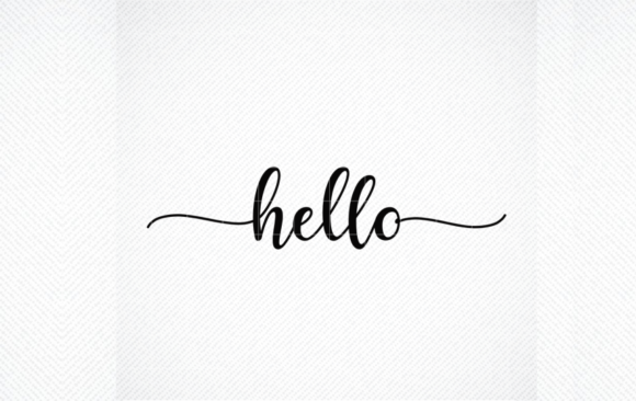 Download Hello SVG, Home Decor Svg, Png, Eps, Dxf - Svg Collection