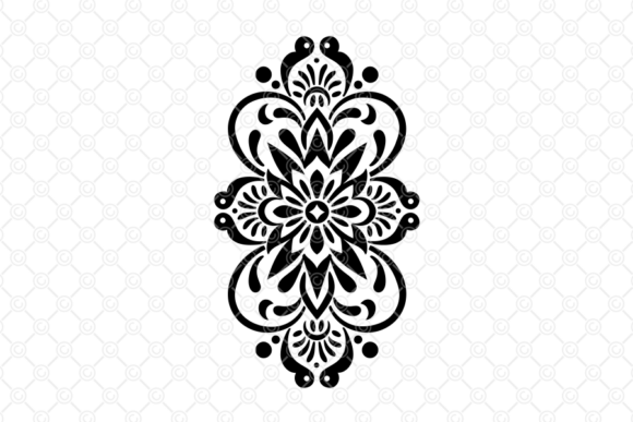 Download Indian Rangoli SVG, Decorative Art, 053 - Svg Collection