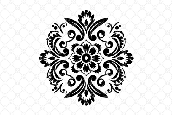 Download Indian Rangoli SVG, Decorative Art, 076 - Svg Collection