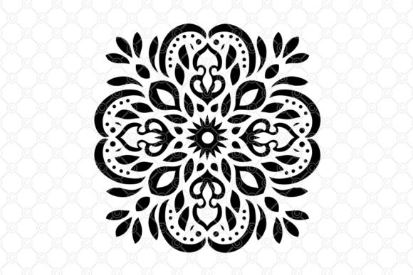 Download Indian Rangoli SVG, Decorative Art, 026 - Svg Collection
