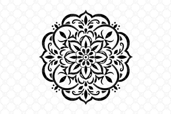 Download Indian Rangoli SVG, Decorative Art, 015 - Svg Collection