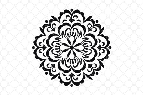 Download Indian Rangoli SVG, Decorative Art, 088 - Svg Collection