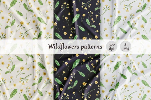 Download Digital Sheet Paper "Wildflowers" - Premium Resources