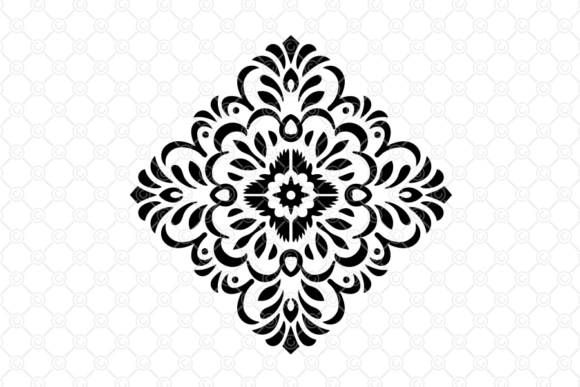 Download Indian Rangoli SVG, Decorative Art, 050 - Svg Collection