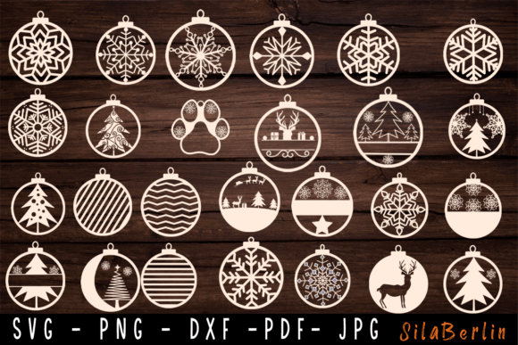 Download 30 Christmas Balls SVG Bundle, Christmas - Svg Collection