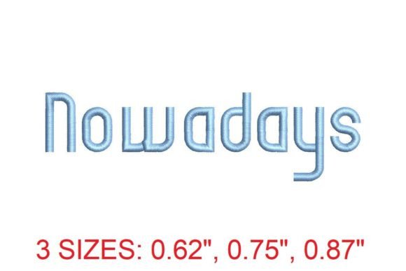 Download Nowadays Font - Nowadays font Collection