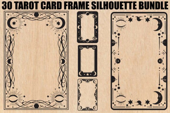 Download Tarot Card Frame SVG Bundle - Svg Collection